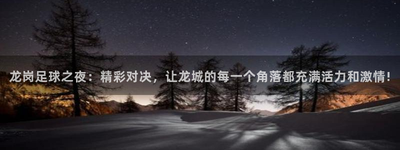 龙岗足球之夜：精彩对决，让龙城的每一个角落都充满活力和激情!