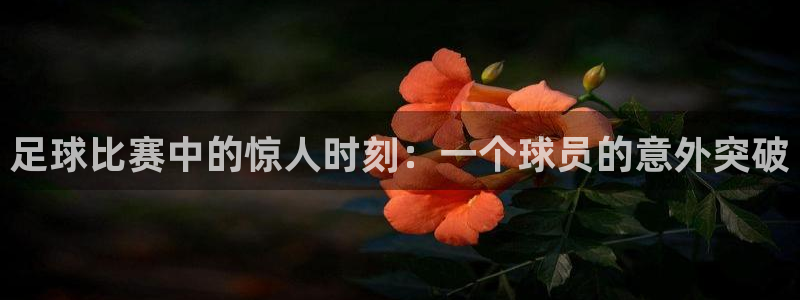 足球比赛中的惊人时刻：一个球员的意外突破