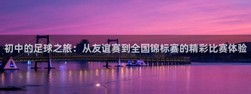 初中的足球之旅：从友谊赛到全国锦标赛