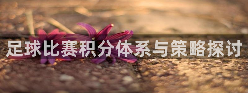 足球比赛积分体系与策略探讨