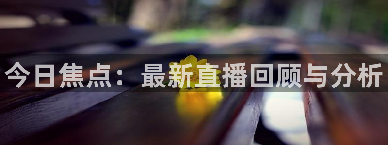 wqzb玩球直播：今日焦点：最新直播回顾与分析